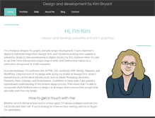 Tablet Screenshot of kimbryant.net